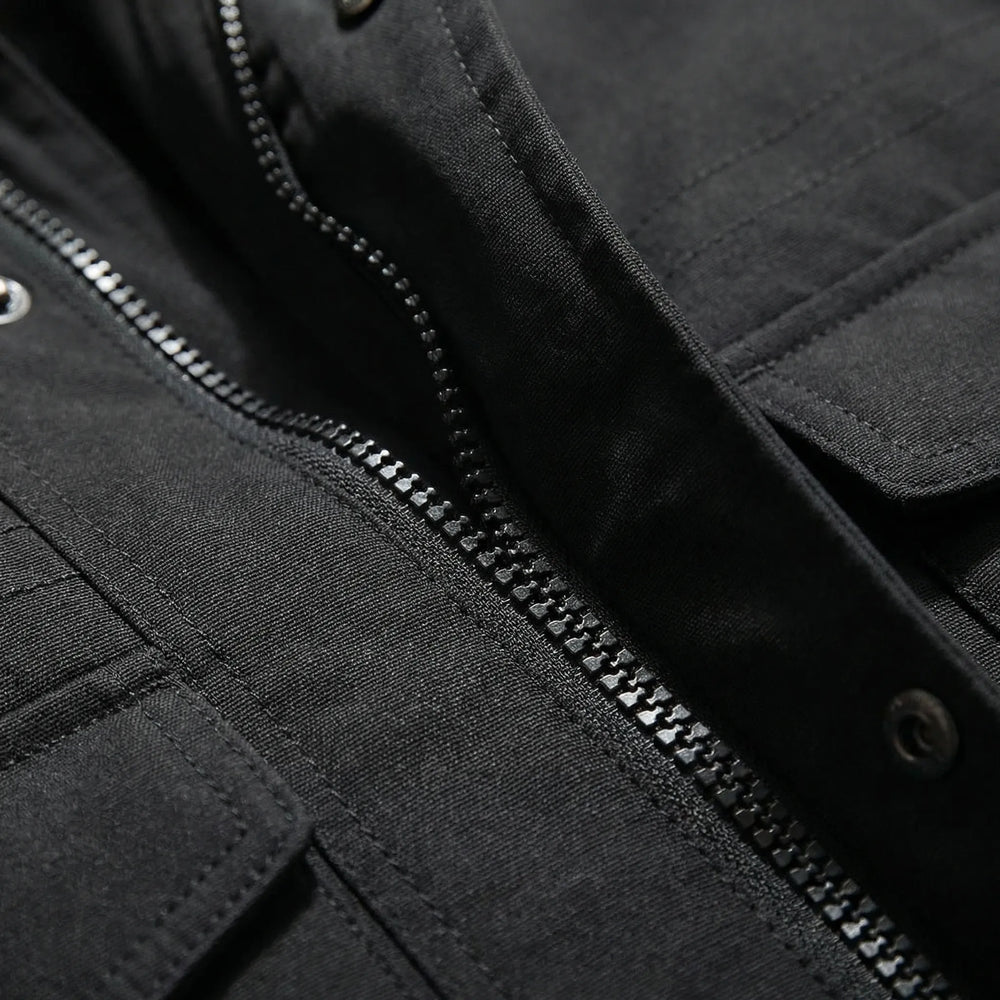 Vorrex - Chaqueta de invierno acolchada con capucha para hombre