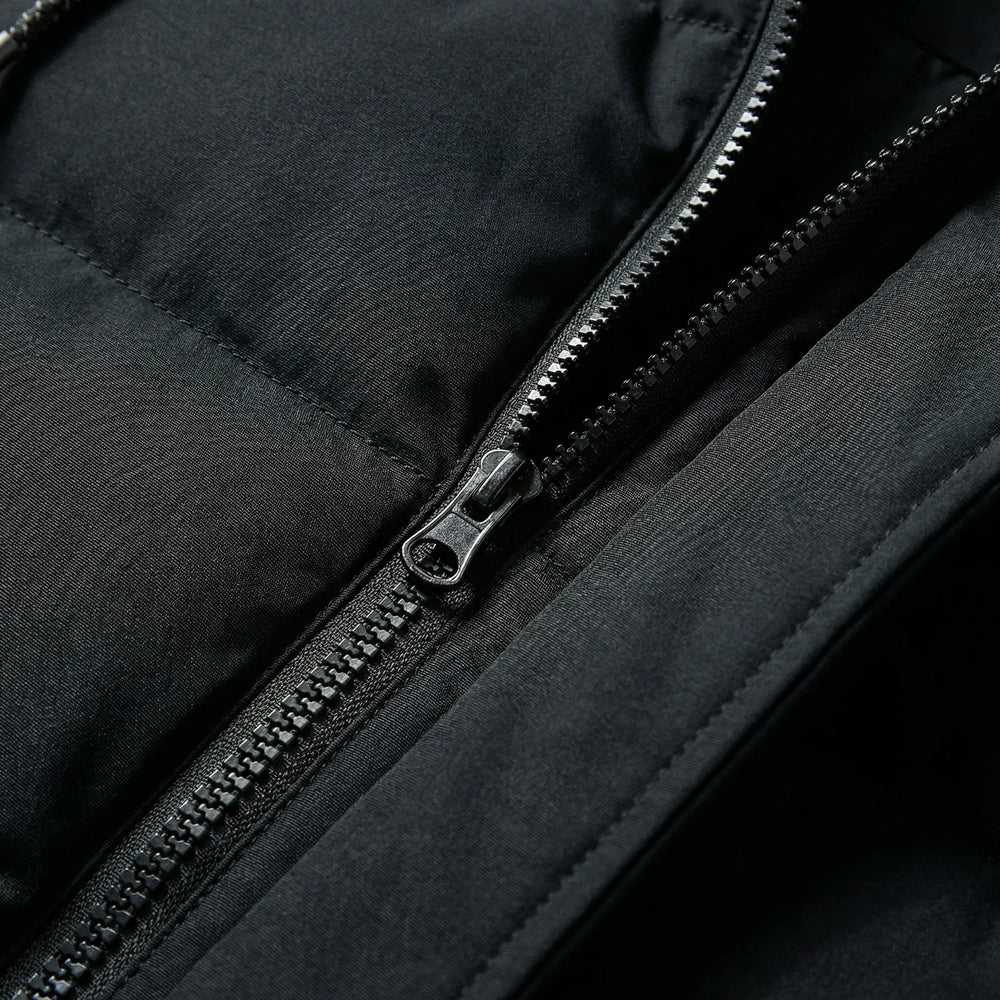 Vortrek - Chaqueta con capucha aislante de longitud media