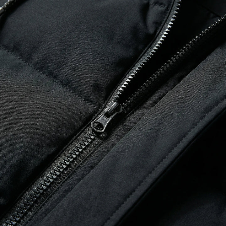 Vortrek - Chaqueta con capucha aislante de longitud media