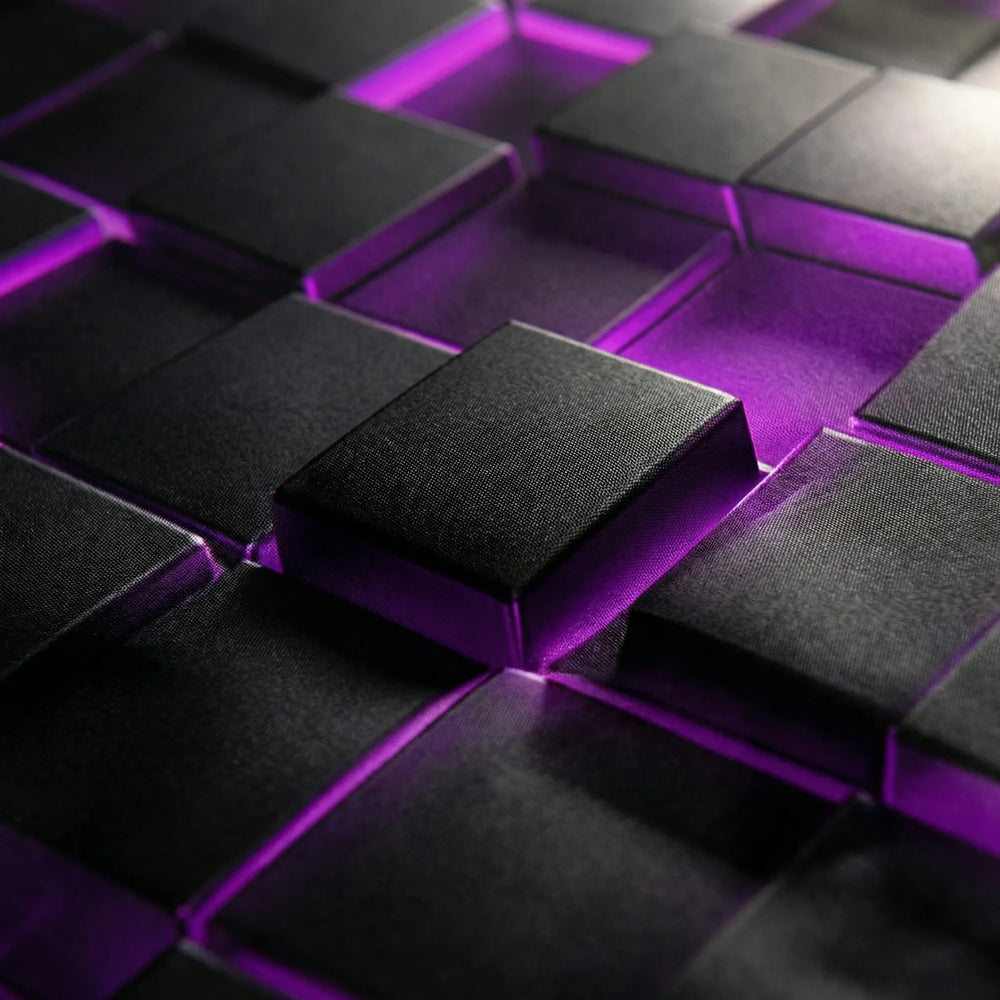 Voxlura - Juego de funda nórdica con estampado geométrico 3D