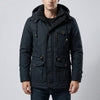Chaqueta de Invierno con Capucha Multi-Bolsillos