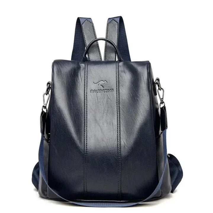 Mochila Anticlavo Chic para Mujeres – Diseño de Cuero Estiloso con Almacenamiento Concealado
