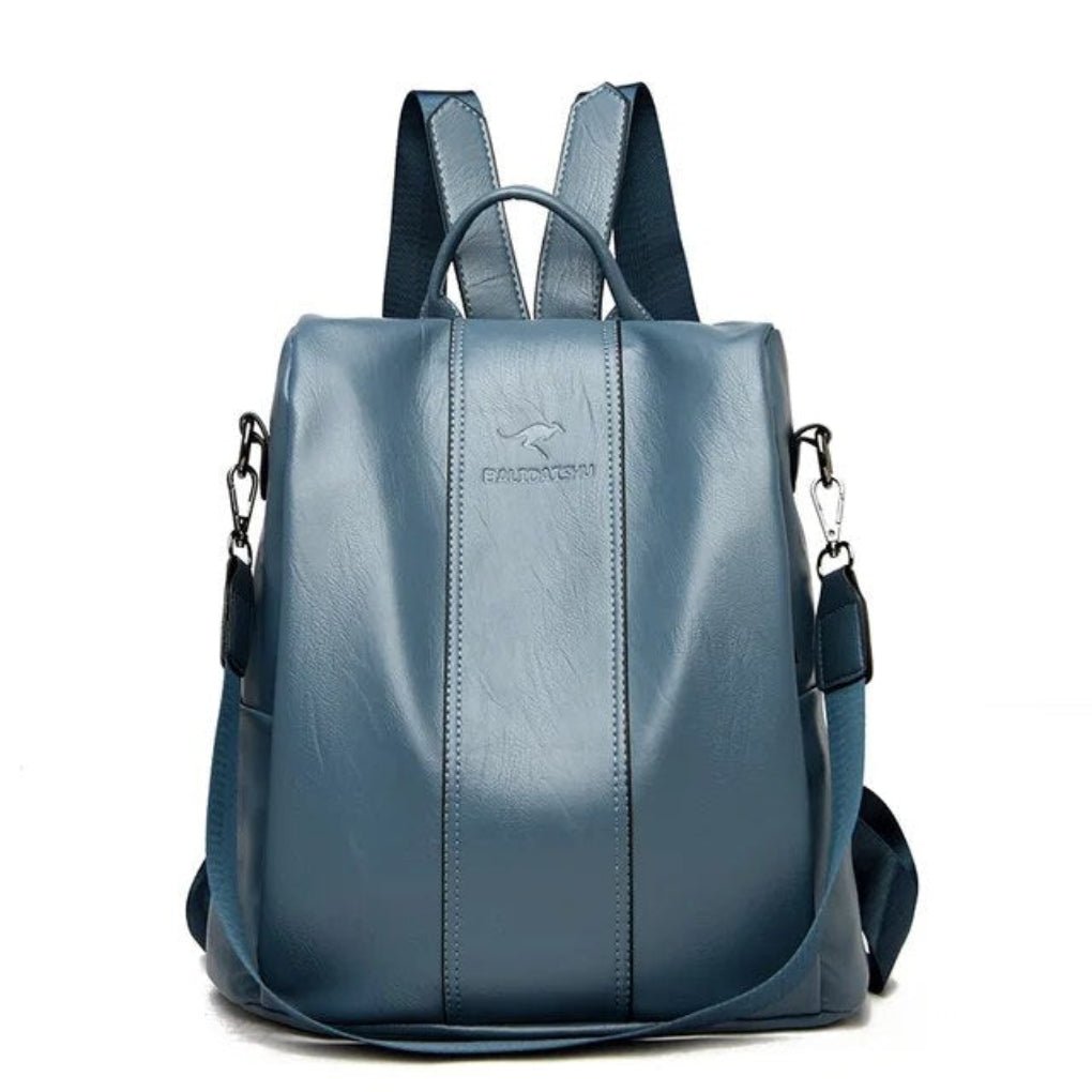 Mochila Anticlavo Chic para Mujeres – Diseño de Cuero Estiloso con Almacenamiento Concealado