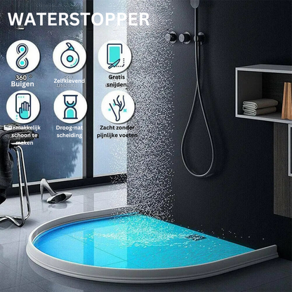 Junta de silicona WaterStopper para baños y cocinas sin fugas