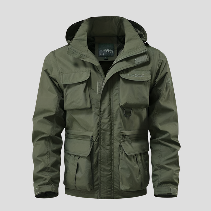 Abrigo Militar Estilo Hombre Impermeable