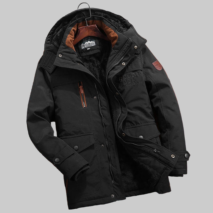 Chaqueta con Capucha Acolchada para Hombres