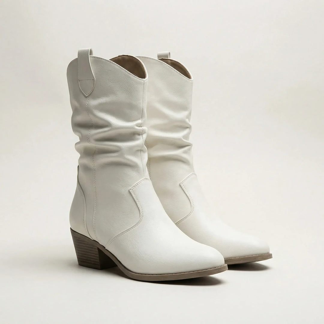 Westarra - Bota vaquera sin cordones con punta afilada