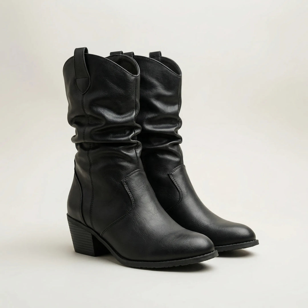 Westarra - Bota vaquera sin cordones con punta afilada
