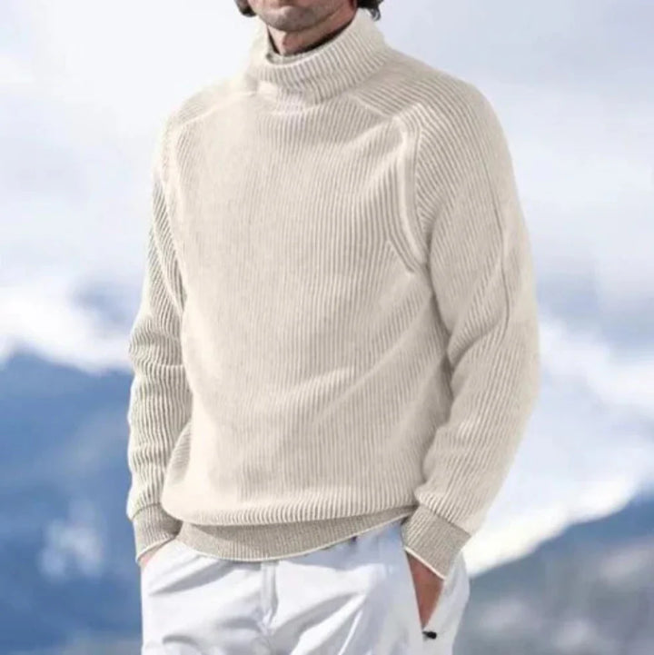 Suéter de Cuello Alto para Hombres – Elegante y Estiloso para Estaciones Frías