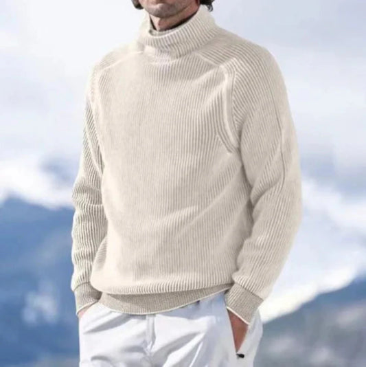 Suéter de cuello alto para hombre: elegante y con estilo para las estaciones más frías