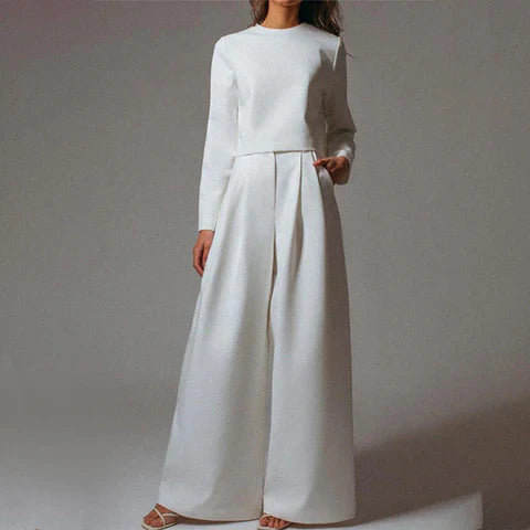 Conjunto formal de dos piezas para mujer