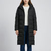 Chaqueta Larga de Invierno con Capucha Acolchada