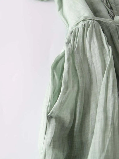 Vestido de Lino para Mujer: Elegancia Atemporal y Frescura Natural para el Verano