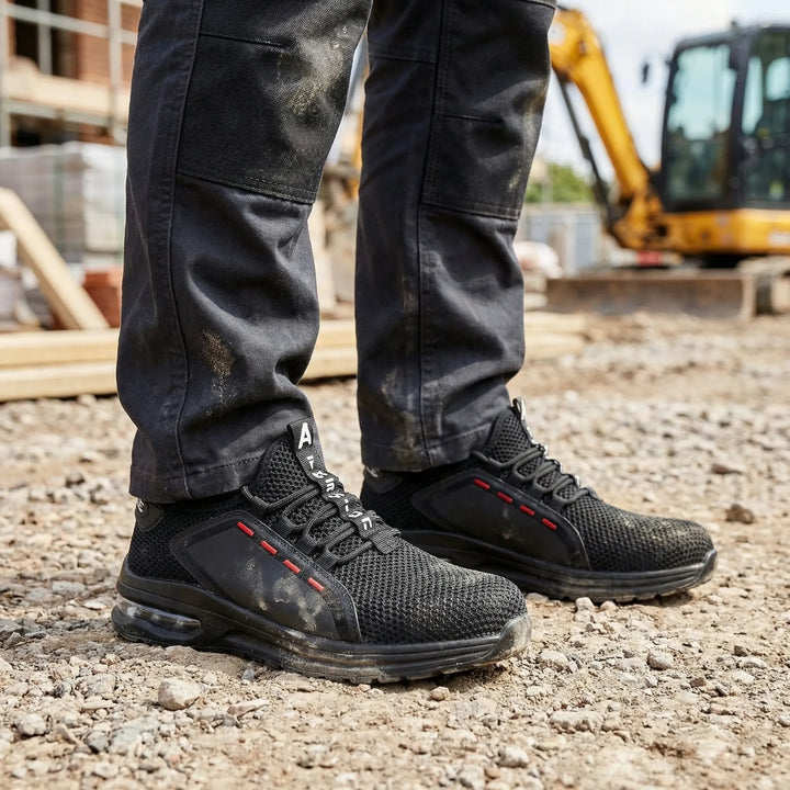 Worktrek - Calzado de seguridad antideslizante para hombre