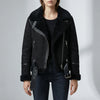Chaqueta Estilo Moto Forrada