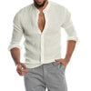 Camisa de lino para hombre