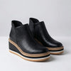 Bota de Tobillo con Tacón de Cuña para Mujeres
