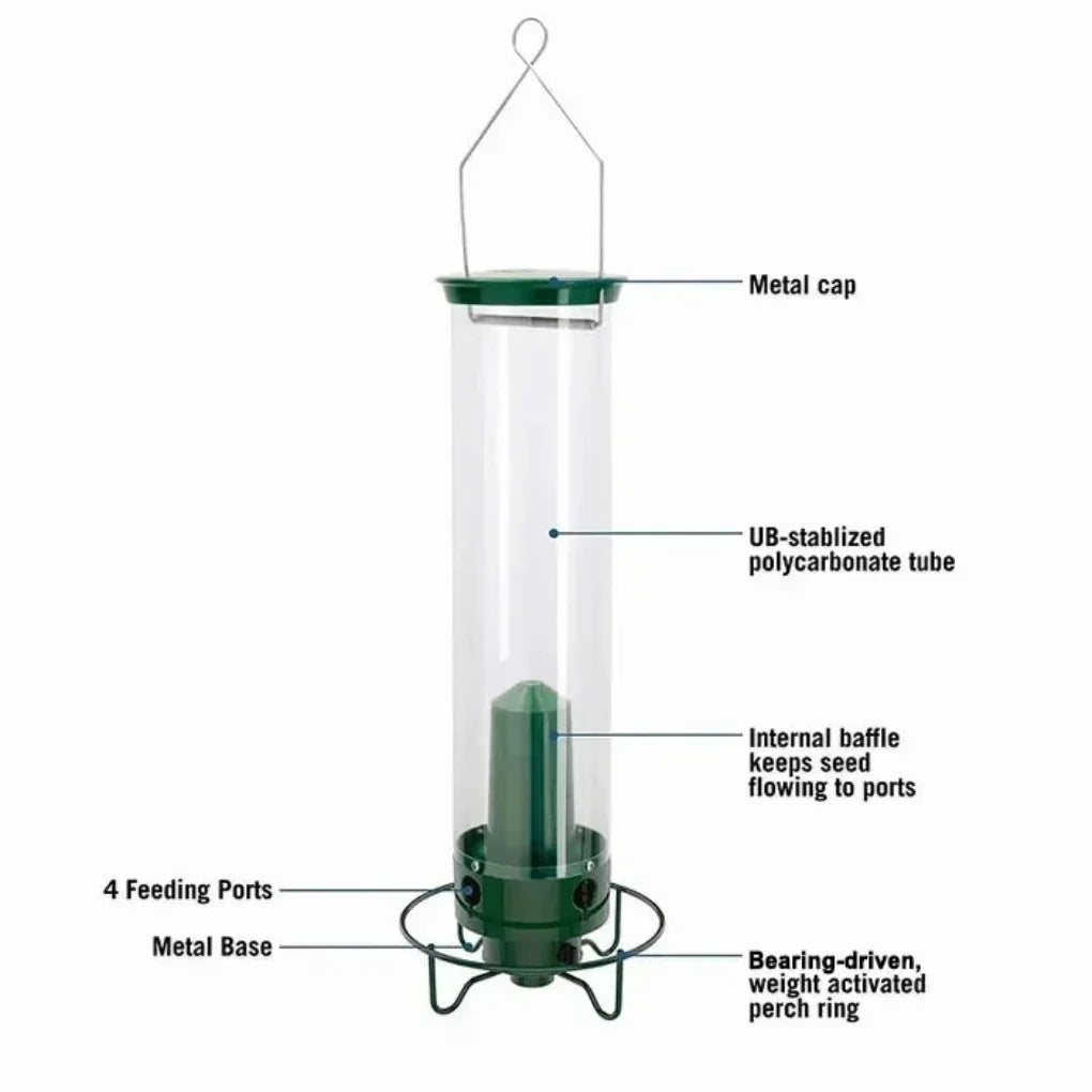 Comedero para Pájaros a Prueba de Ardillas