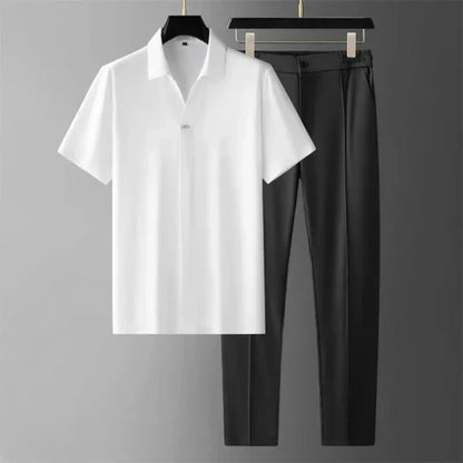 Conjunto de dos piezas de lujo para hombre
