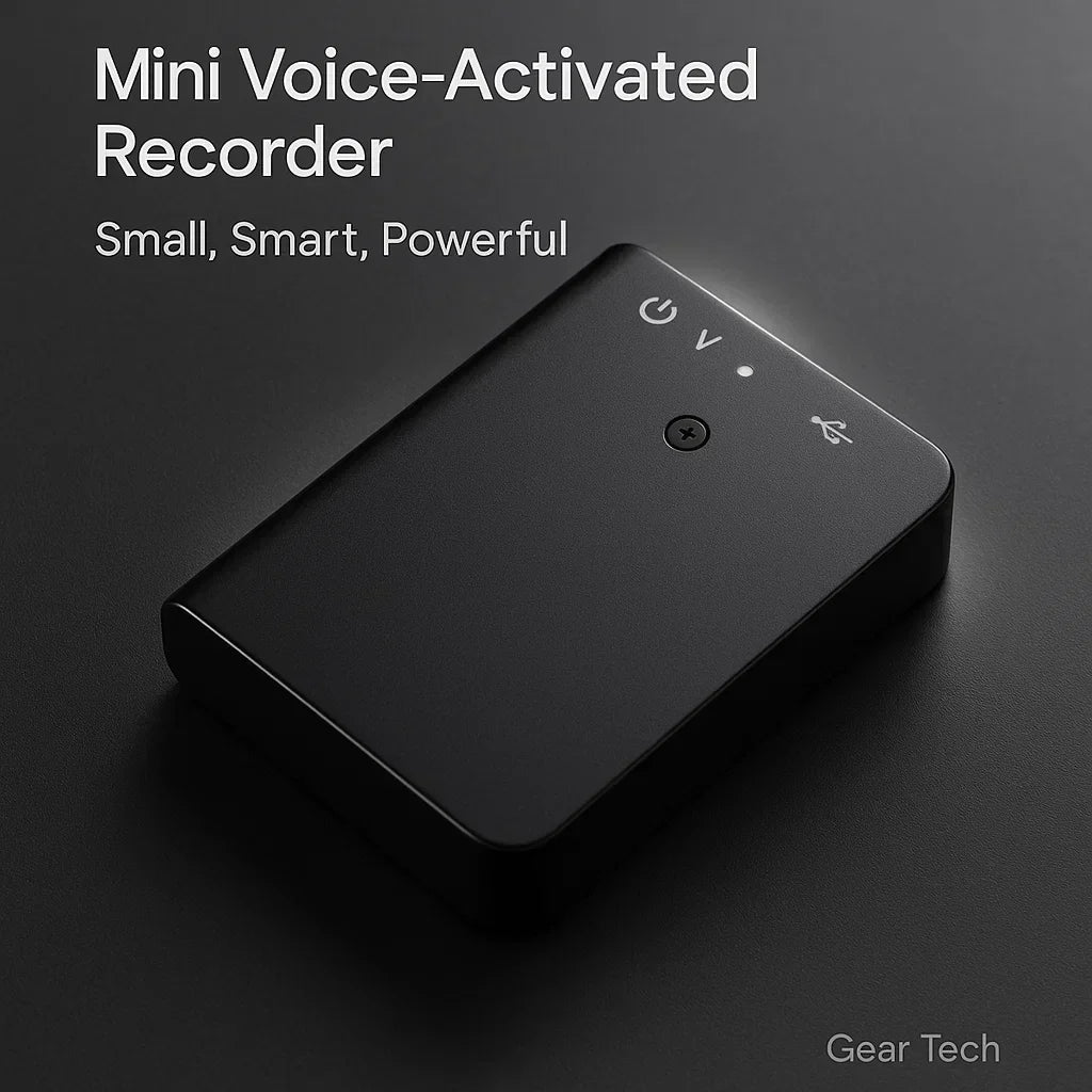 Grabadora de Voz Mini Activada por Voz