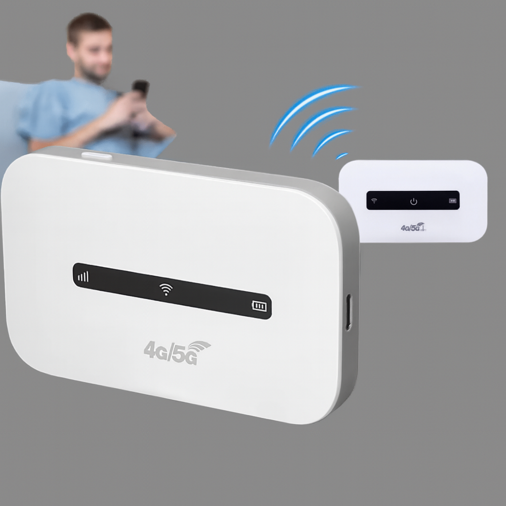 Enrutador Wi-Fi Portátil – Acceso a Internet en Movimiento