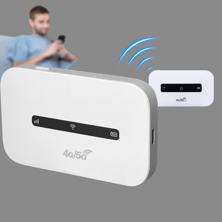 Enrutador Wi-Fi Portátil – Acceso a Internet en Movimiento