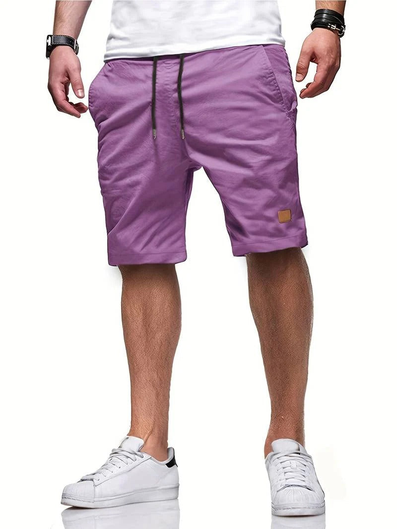 Pantalones cortos con cordón para hombre