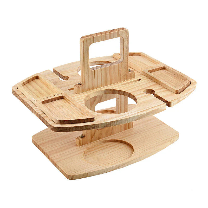 Mesa de picnic de madera portátil