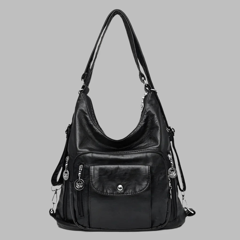 Bolsos de mano de cuero premium para mujeres