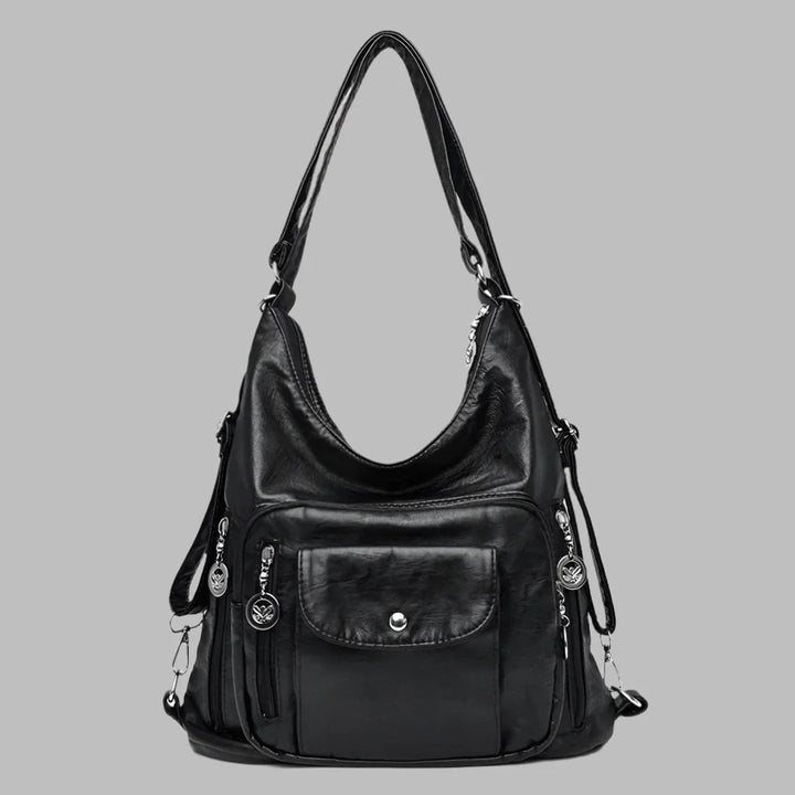Bolsos de mano de cuero premium para mujeres