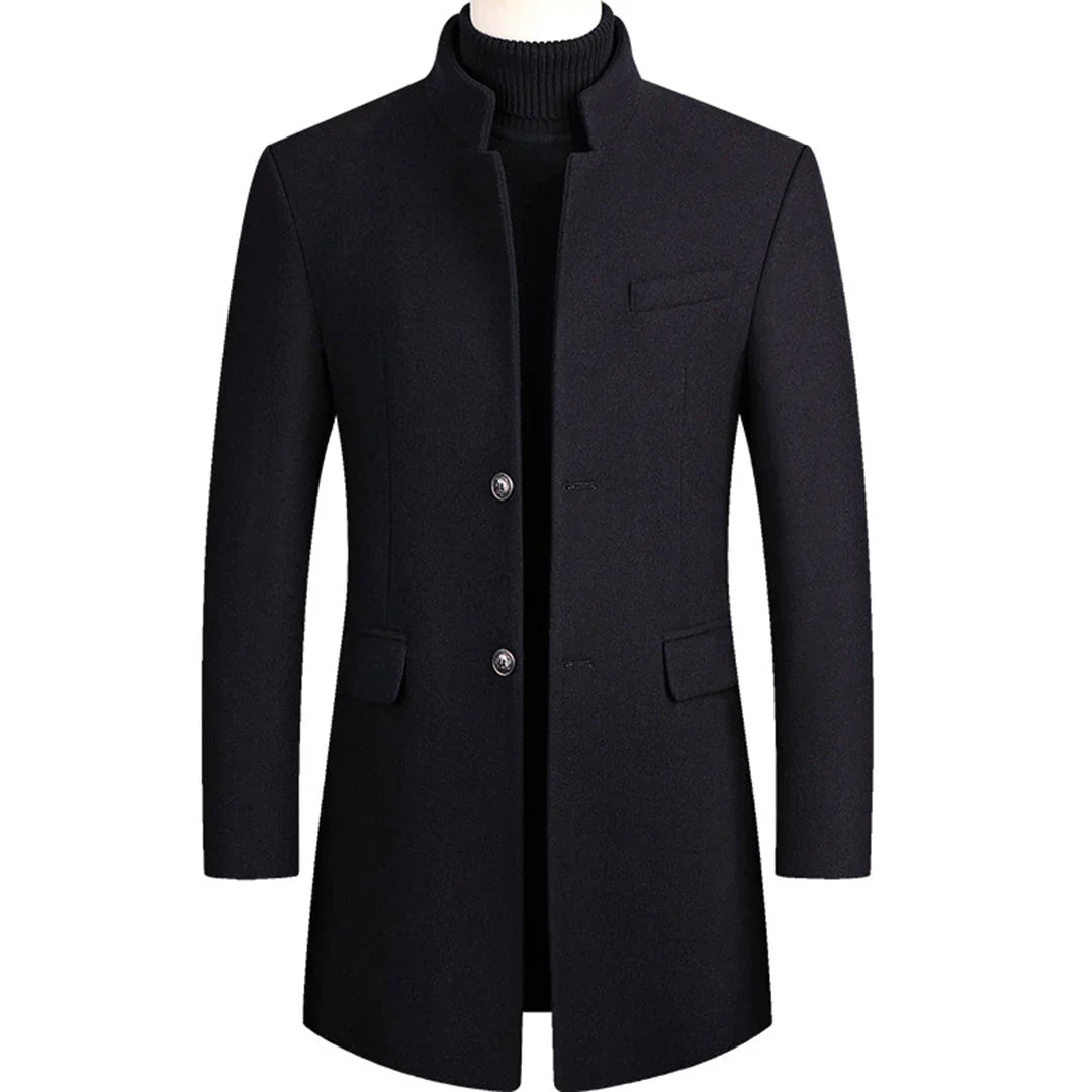 Alexander: abrigo largo de gala para hombre con elegancia atemporal