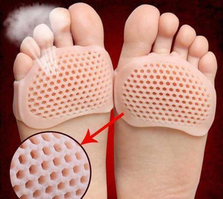 Juego de 2 Almohadillas Metatarsales de Gel Transpirables