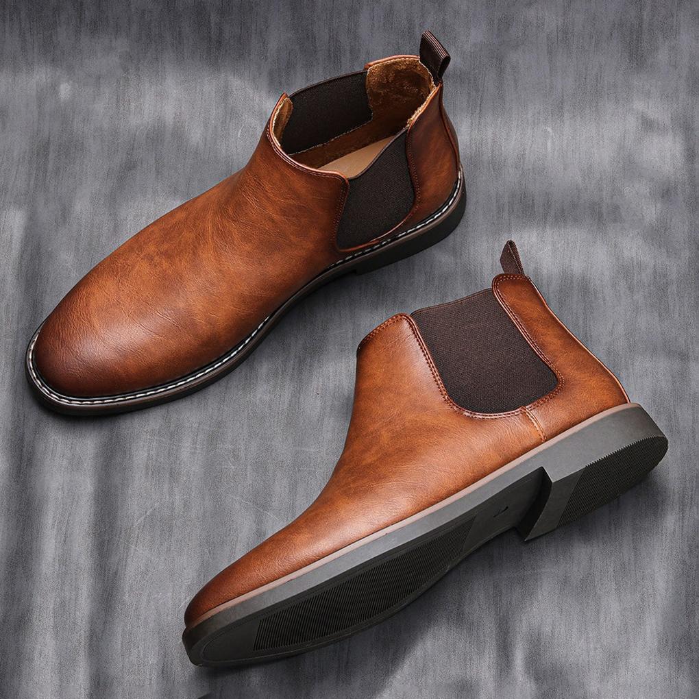 Botas Chelsea para Hombre – Estilo Clásico de Tobillo para Uso Versátil