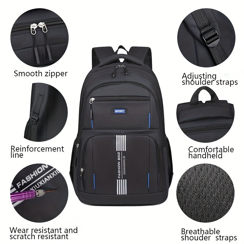Mochila de cuero BDurable para hombre