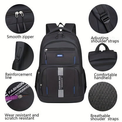 Mochila de cuero BDurable para hombre