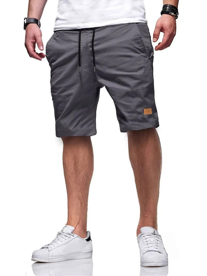 Pantalones cortos con cordón para hombre