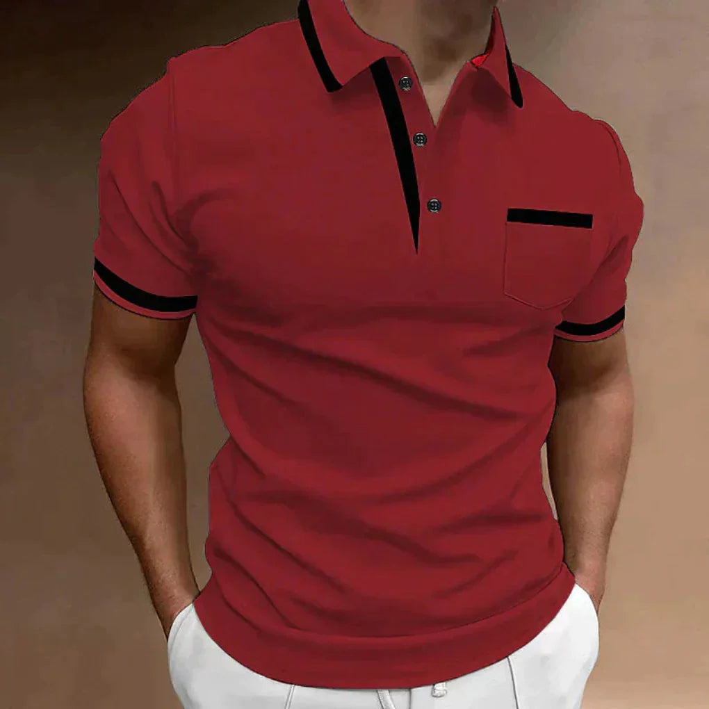 Camisa Polo Clásica para Hombre, Ajuste Atemporal, Elegancia Diaria