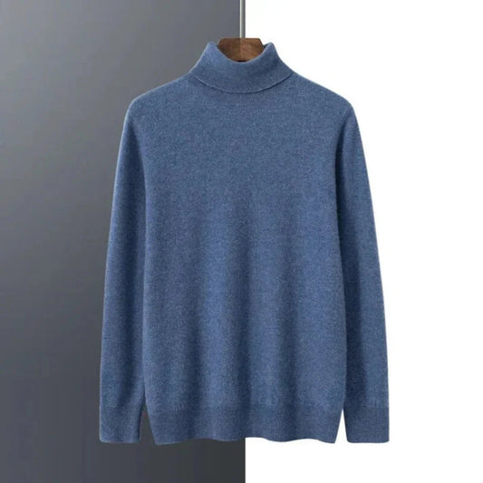Suéter de cuello alto para hombre: una capa elegante con un aspecto refinado