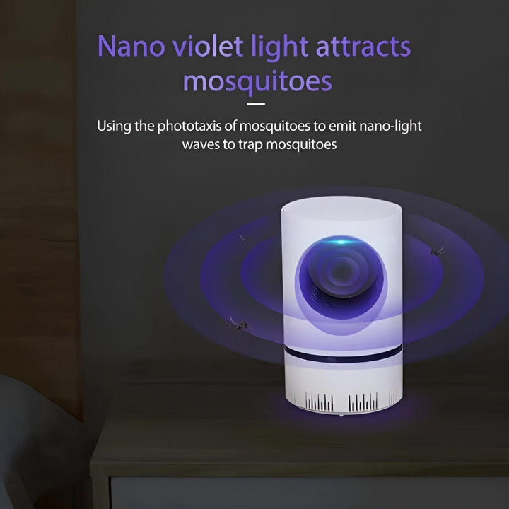 Trampa de Insectos con Luz UV - Mata Mosquitos y Moscas para Interior/Exterior