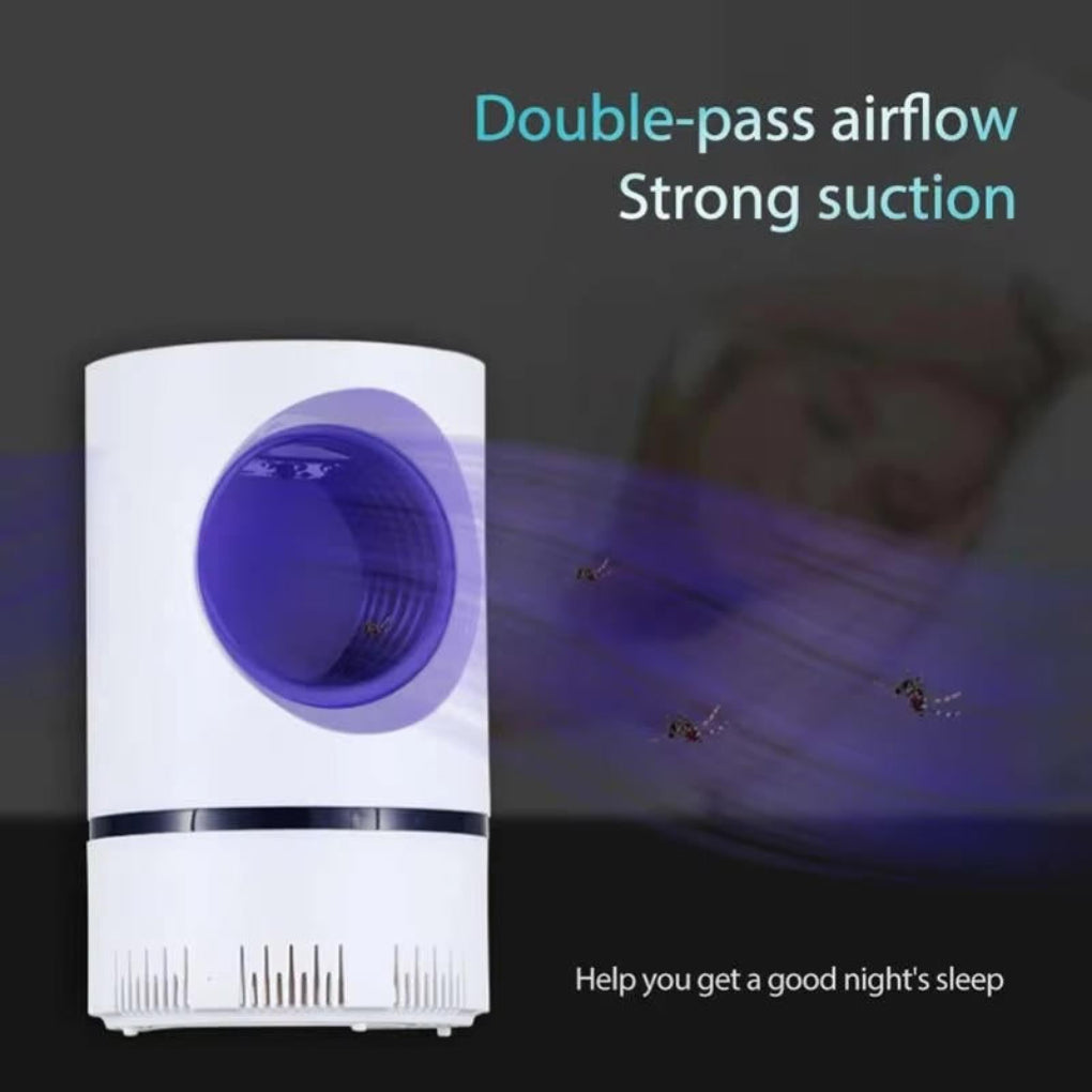 Trampa de Insectos con Luz UV - Mata Mosquitos y Moscas para Interior/Exterior