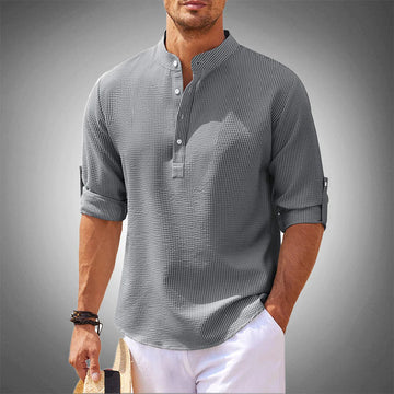 Camisa de lino elegante