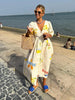 Vestido de verano estampado para mujer