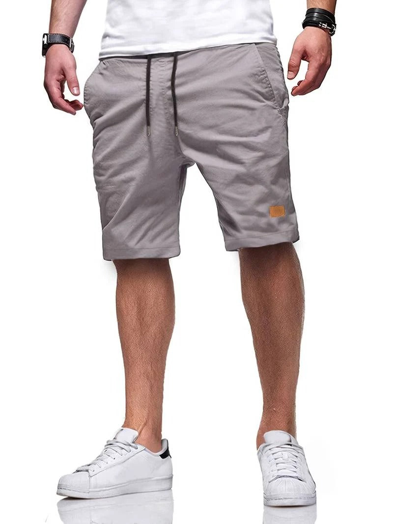 Pantalones cortos con cordón para hombre