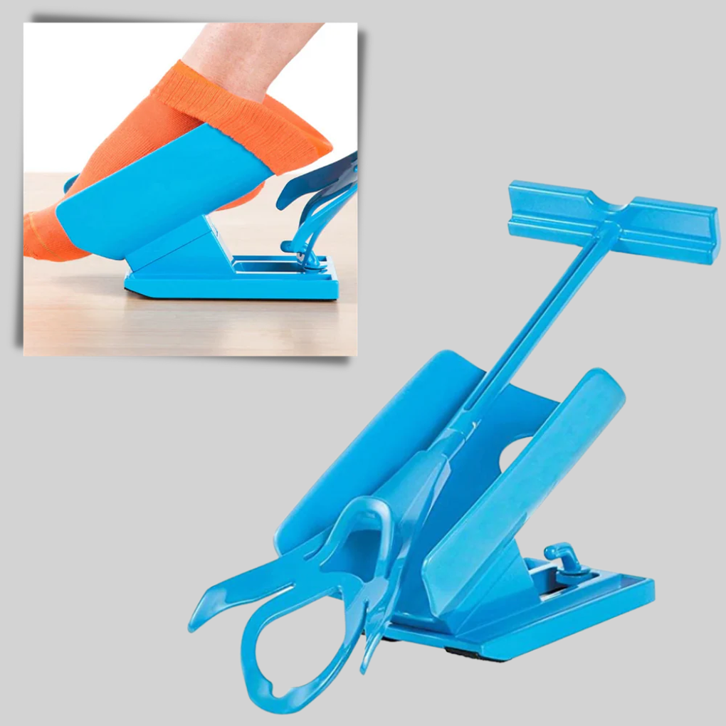 Sock Aid – Dispositivo deslizable para ponerse los calcetines fácilmente
