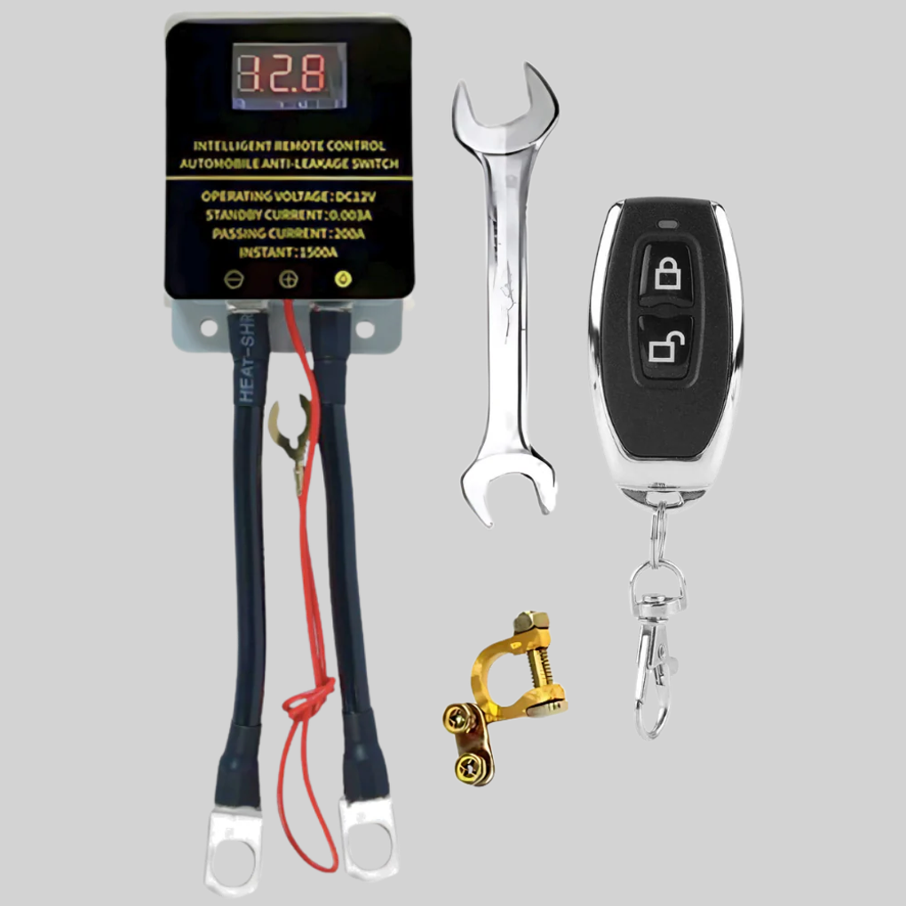 Interruptor de emergencia para coche: dispositivo de desconexión remota de la batería