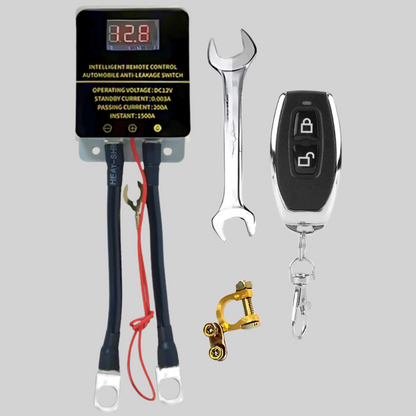 Interruptor de emergencia para coche: dispositivo de desconexión remota de la batería
