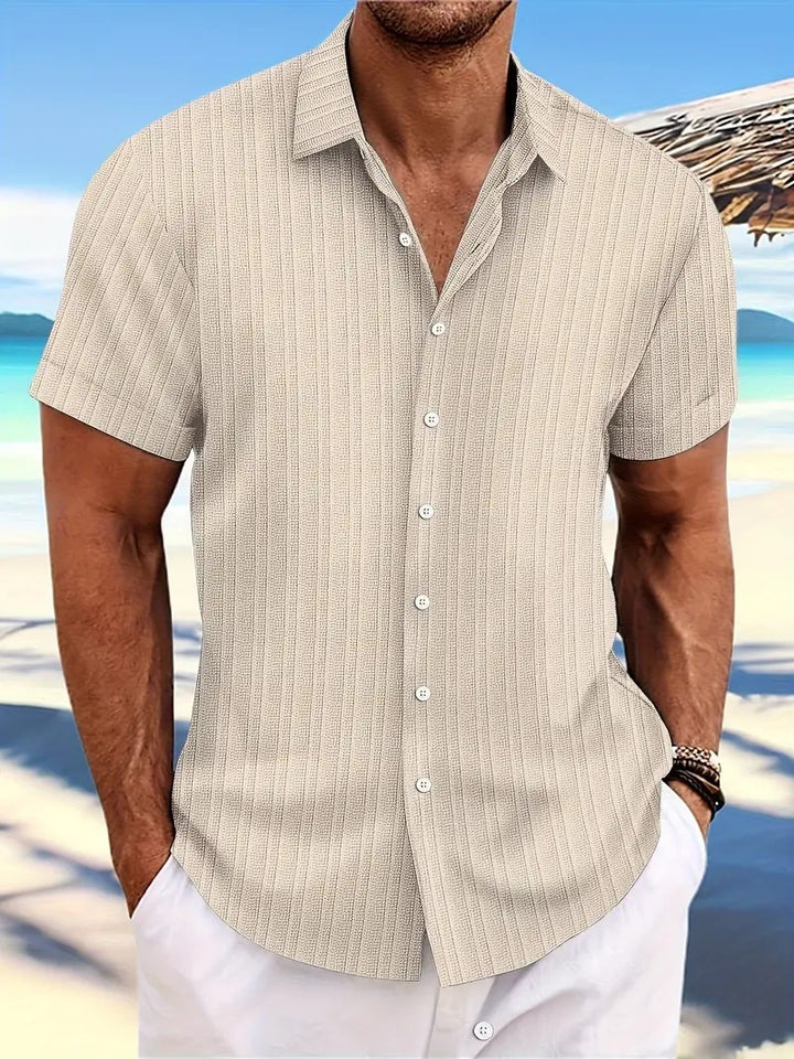 Camisa de verano de manga corta para hombre