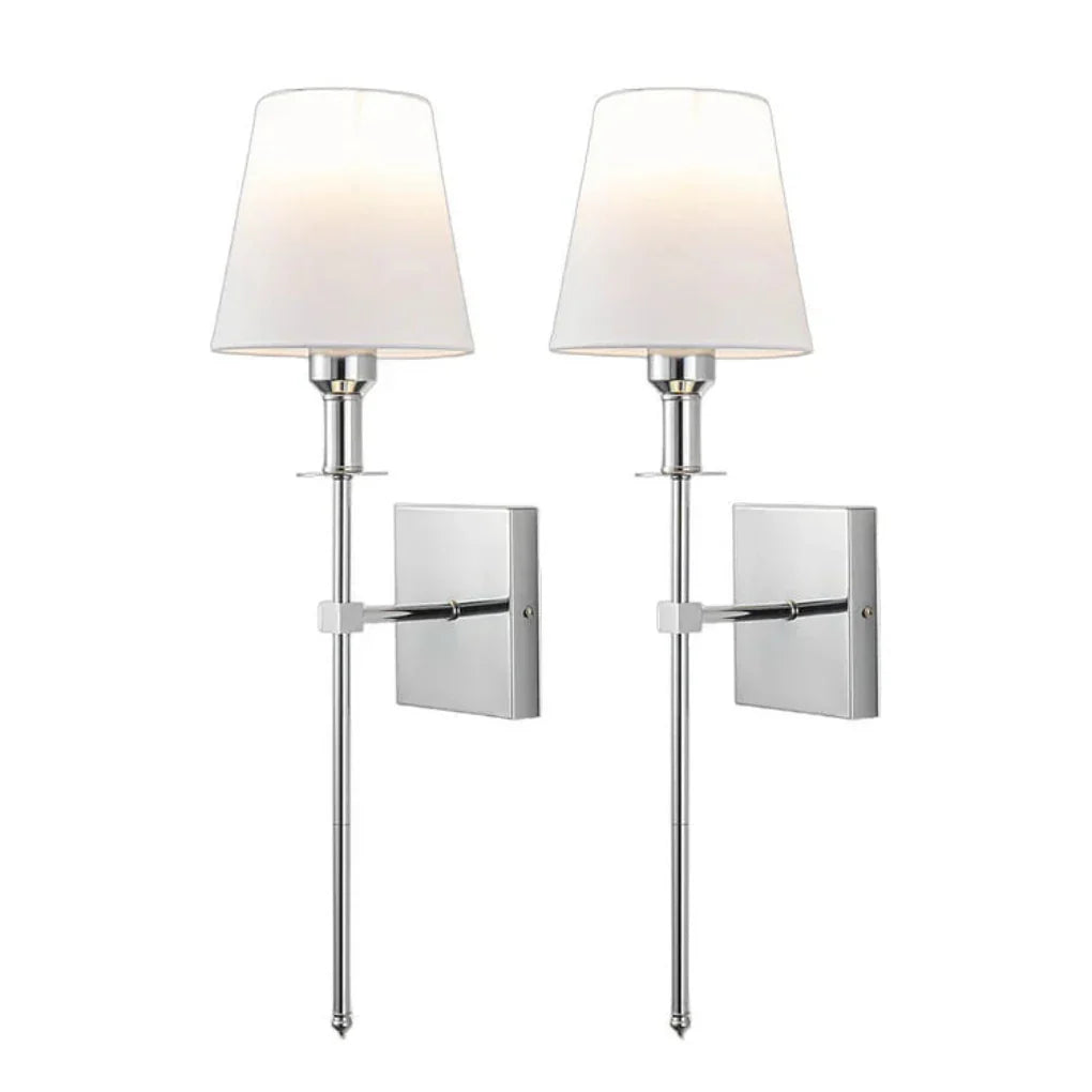 Lámpara de pared inalámbrica recargable 2 pack con control remoto