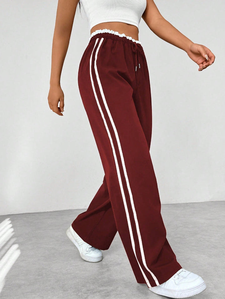 Pantalones Anchos Deportivos Trendy