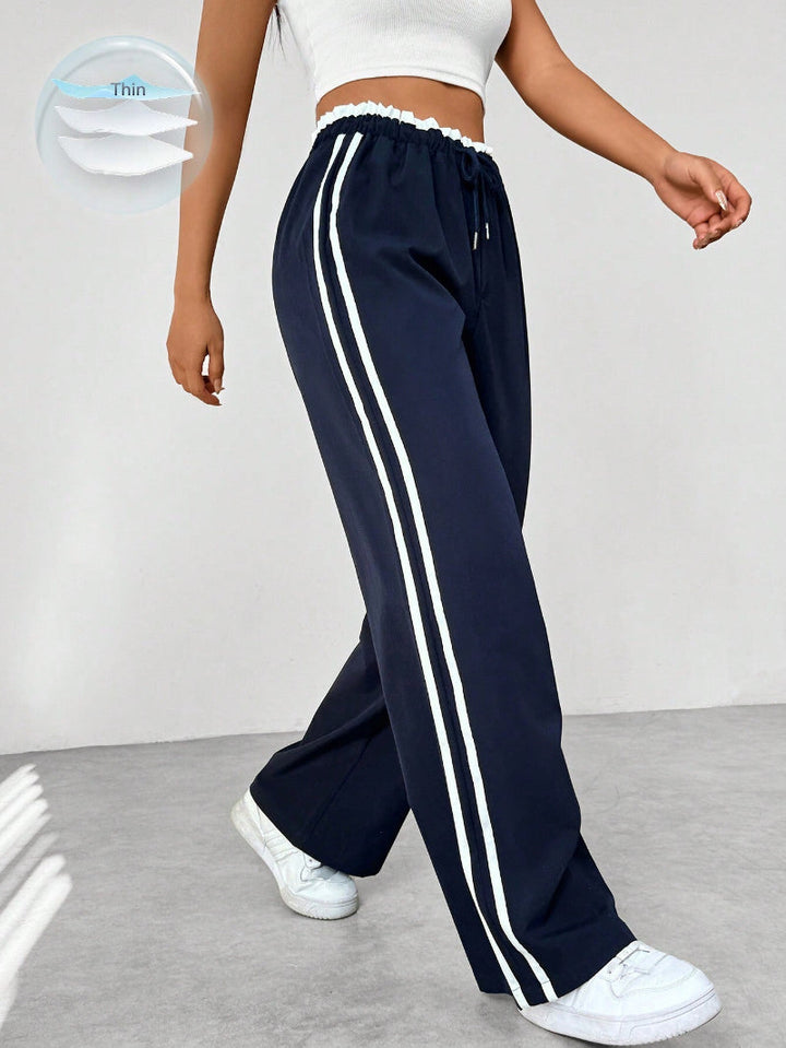 Pantalones Anchos Deportivos Trendy